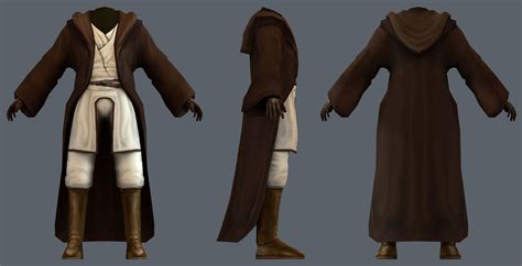 clone war jedi clothing leather
